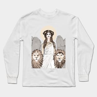 Summer Sun Goddess Long Sleeve T-Shirt